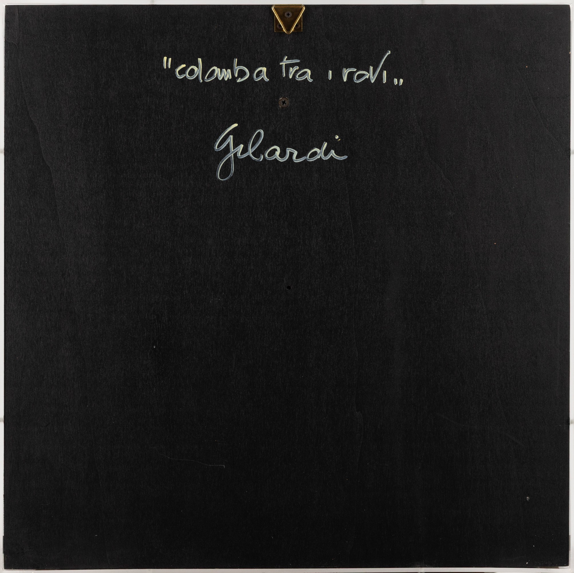 Piero Gilardi - Colomba tra i rovi, scultura in poliuretano espanso