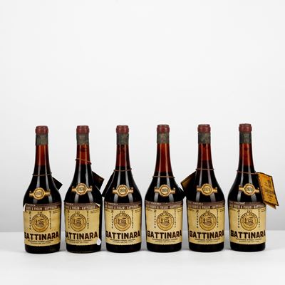 Gattinara, Luigi Nervi & Figlio, 1970, 6 bottiglie 75cl