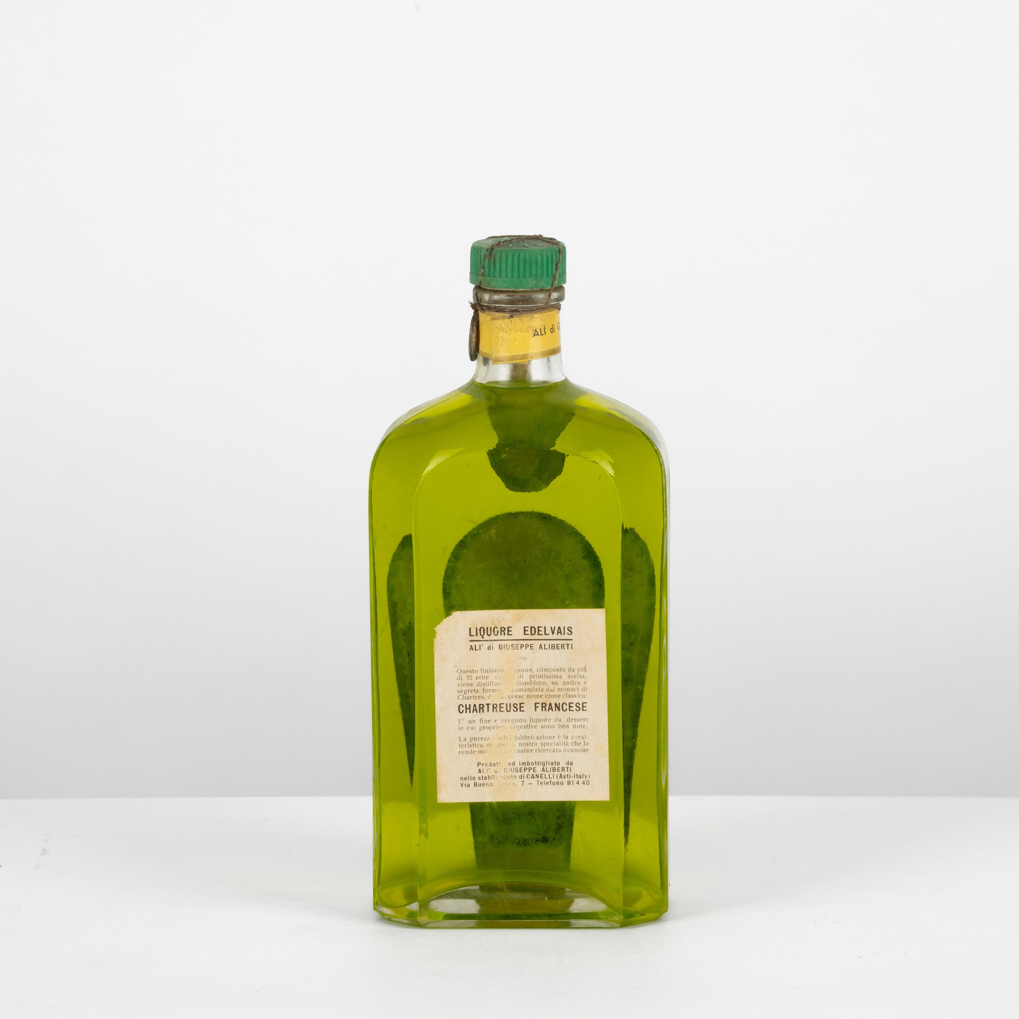 Chartreuse, Edelweiss Ali - Liquore, Bottiglia 100cl, Sigillo Stella (1949-1959), 40% Vol.