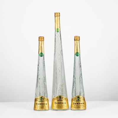 Casoni, Sambuca Cristallizzata - 2 Bottiglie da 50cl e 1 Bottiglia da 100cl