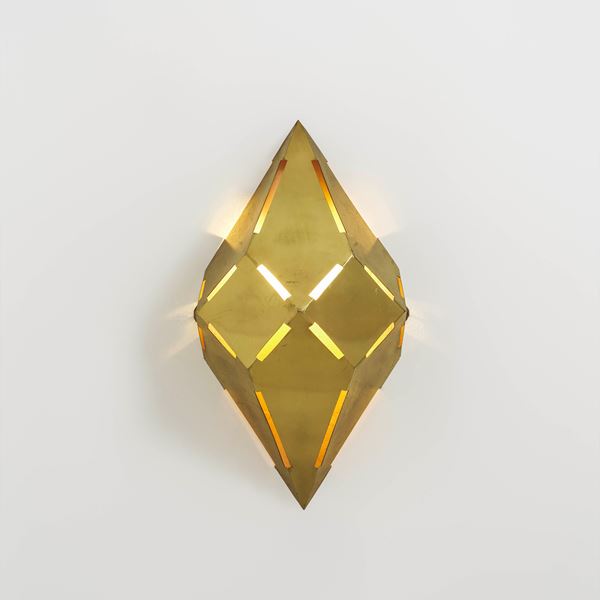 Gabriella Crespi - Lampada da parete mod. Caleidoscopio della serie Unicum.