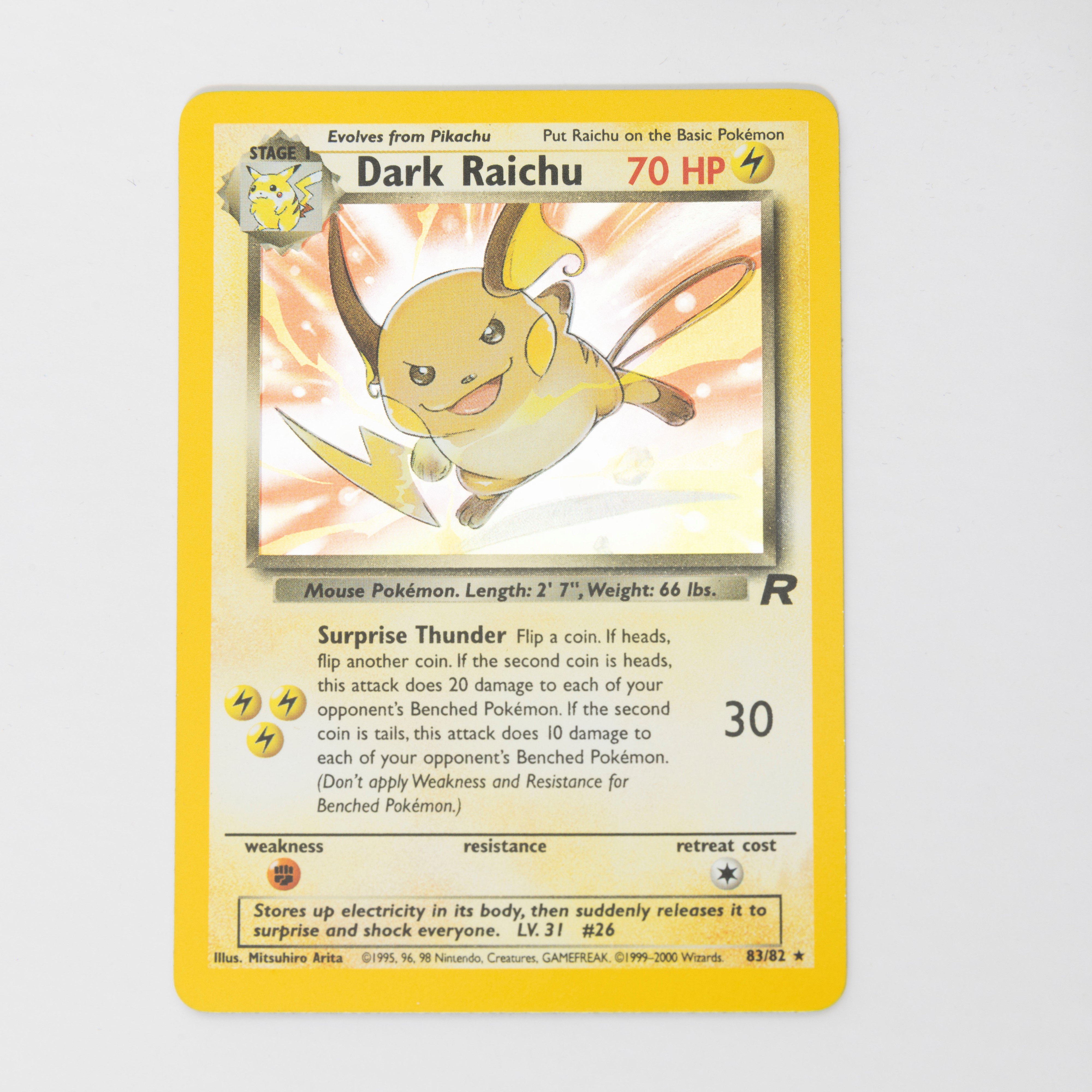 Arita Mitsuhiro - Pokemon - Dark Raichu