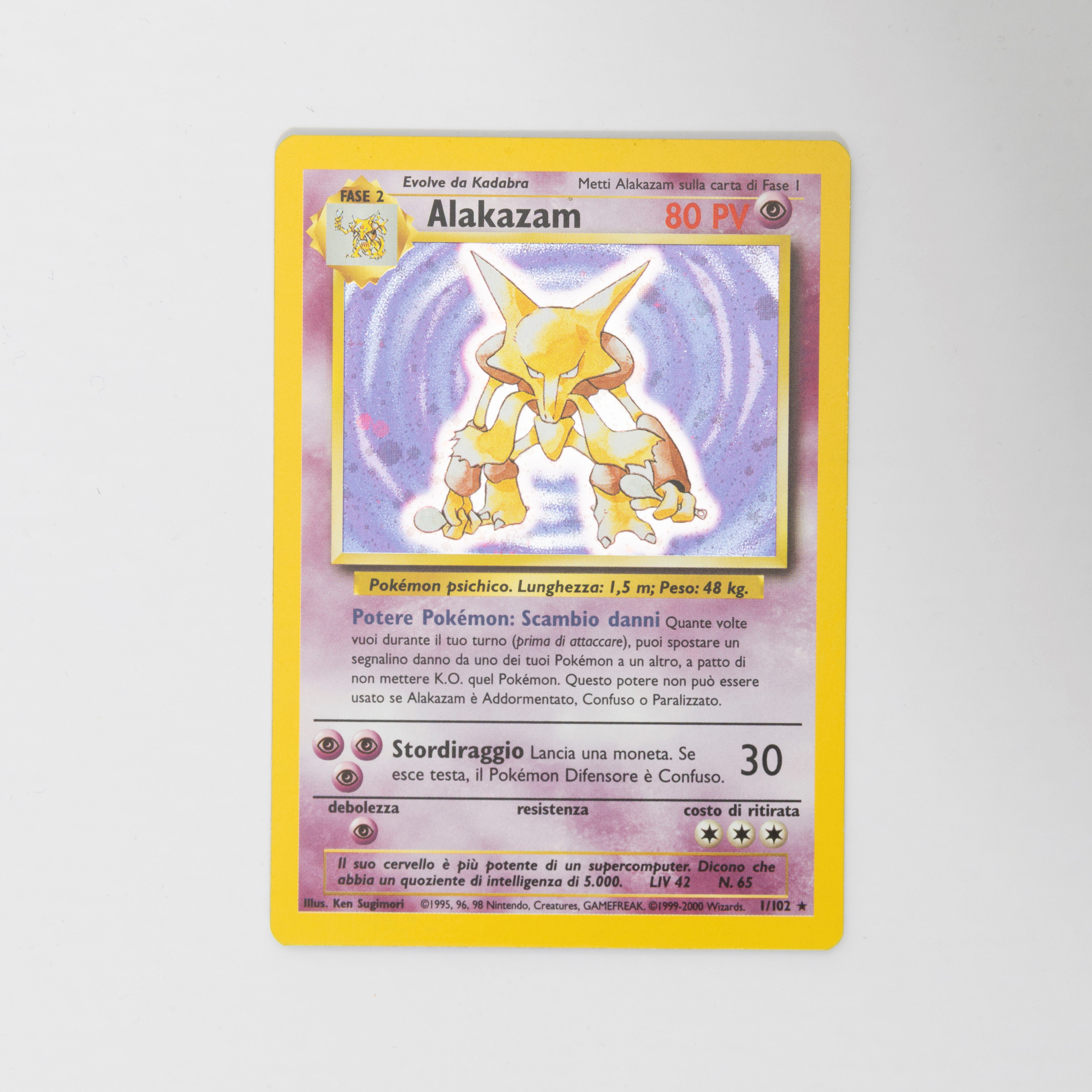 Ken Sugimori - Pokemon - Alakazam