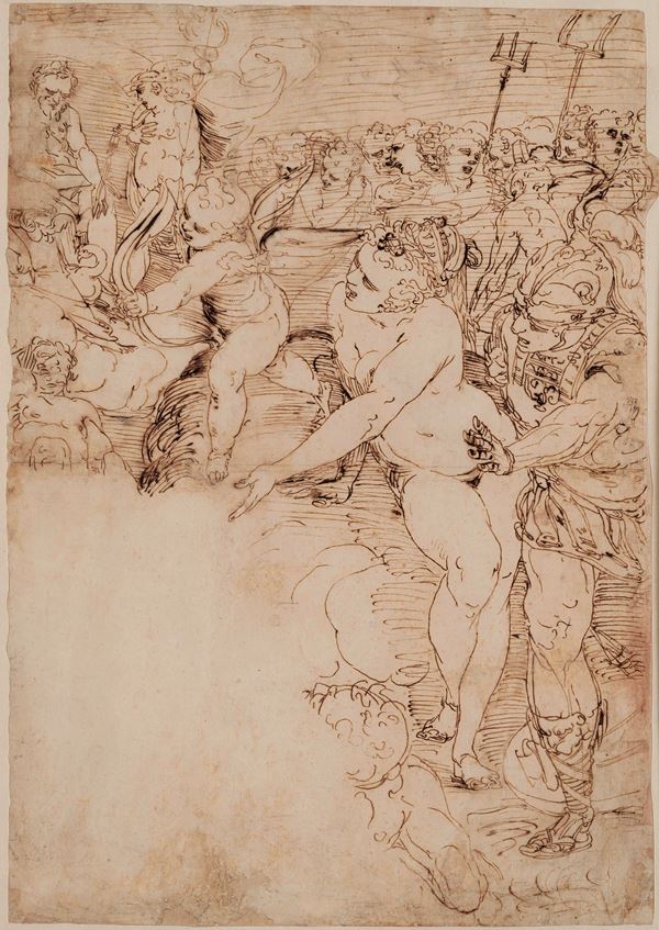 Luca Cambiaso - Venere, Marte e Cupido