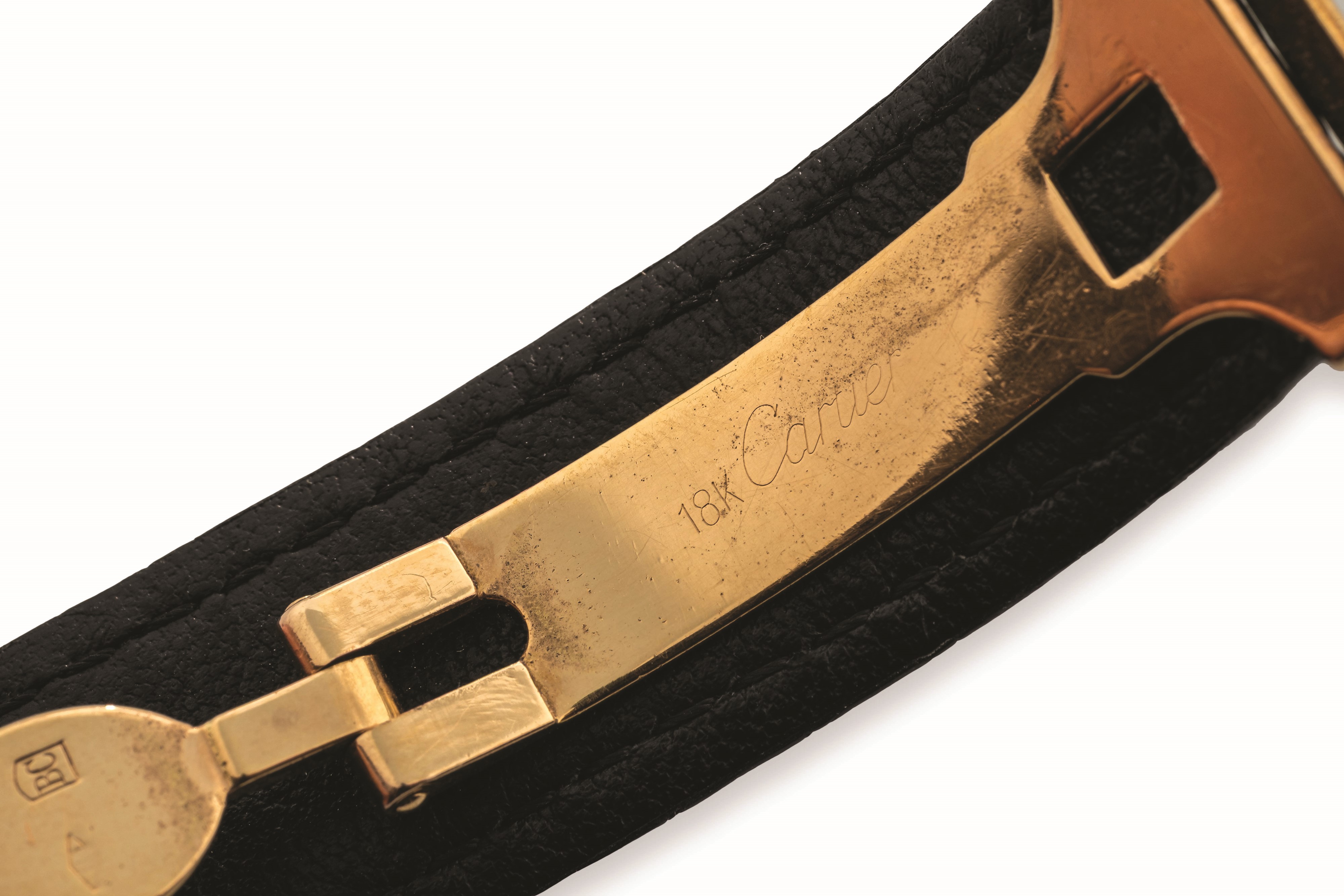 Cartier - Tank Louis ref 78086, oro giallo 18k, quadrante bianco con numeri romani, circa 1970