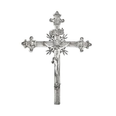 Croce Astile. Oreficeria Barocca Italiana (napoli?) del XVIII Secolo
