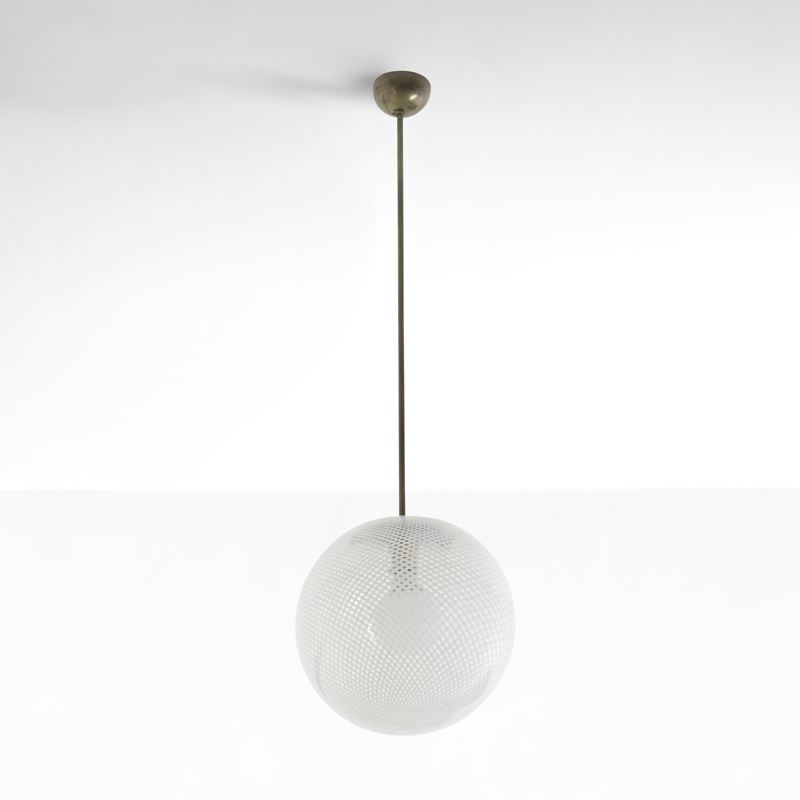 Ludovico Diaz De Santillana : Lampada a sospensione  - Asta Design Lab - Cambi Casa d'Aste