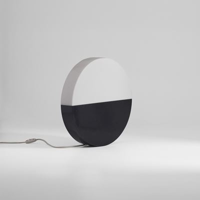 Lampada da tavolo in perspex, Italia, circa 1970