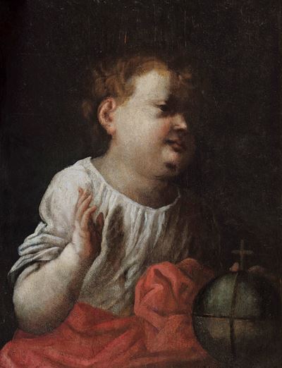 Salvator Mundi, olio su tavola