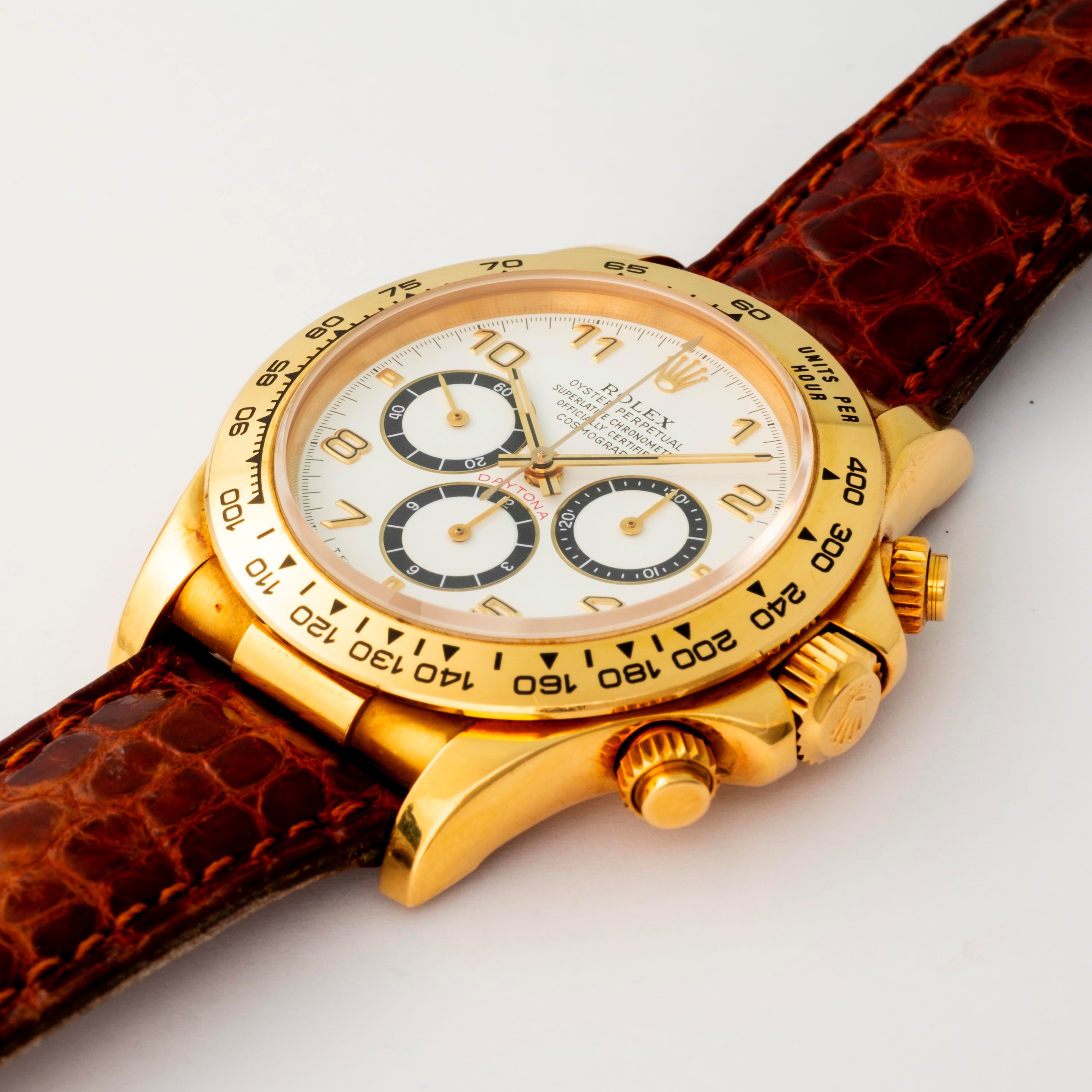 Rolex - Daytona ref. 16518 in oro giallo 18k, cronografo automatico Zenith El Primero