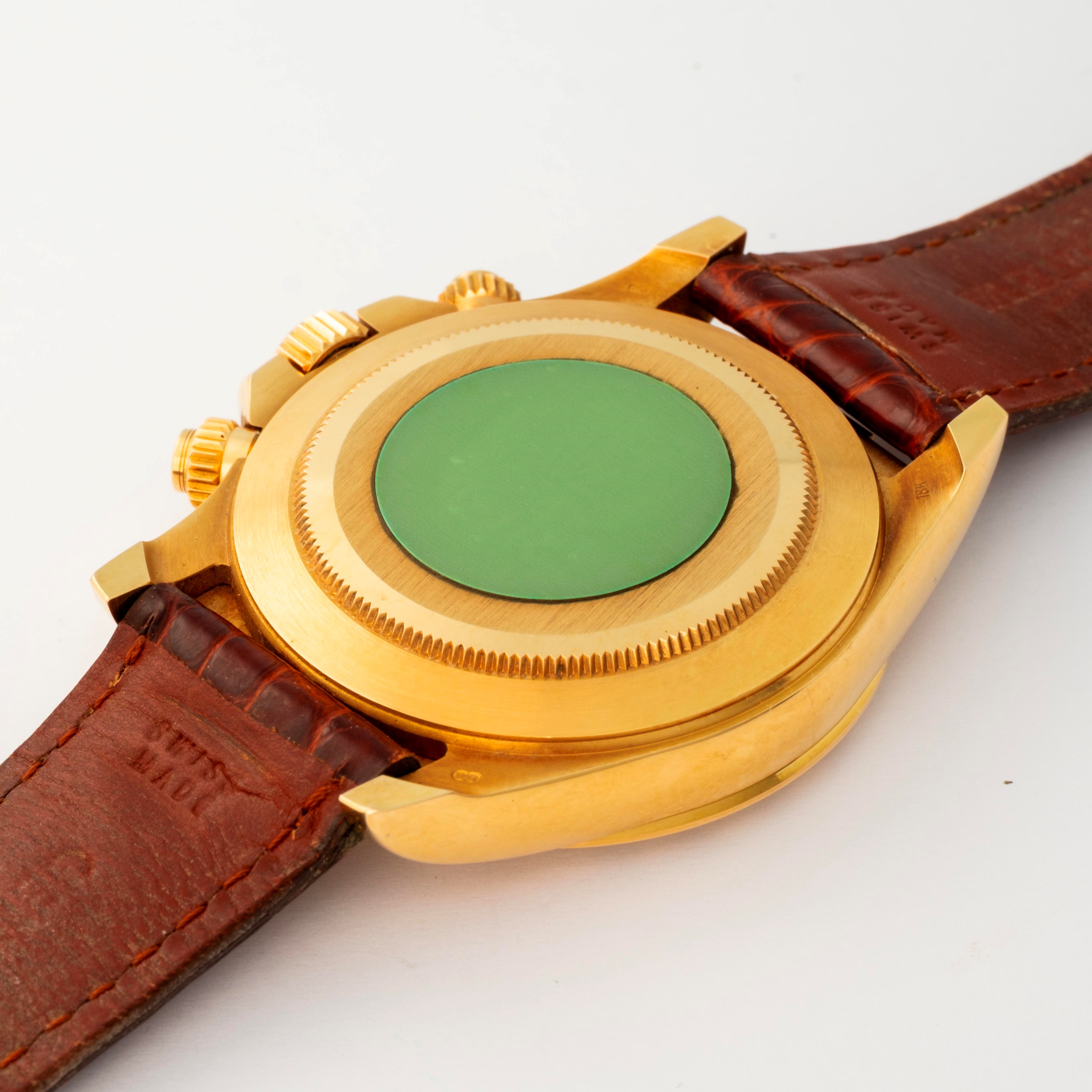 Rolex - Daytona ref. 16518 in oro giallo 18k, cronografo automatico Zenith El Primero