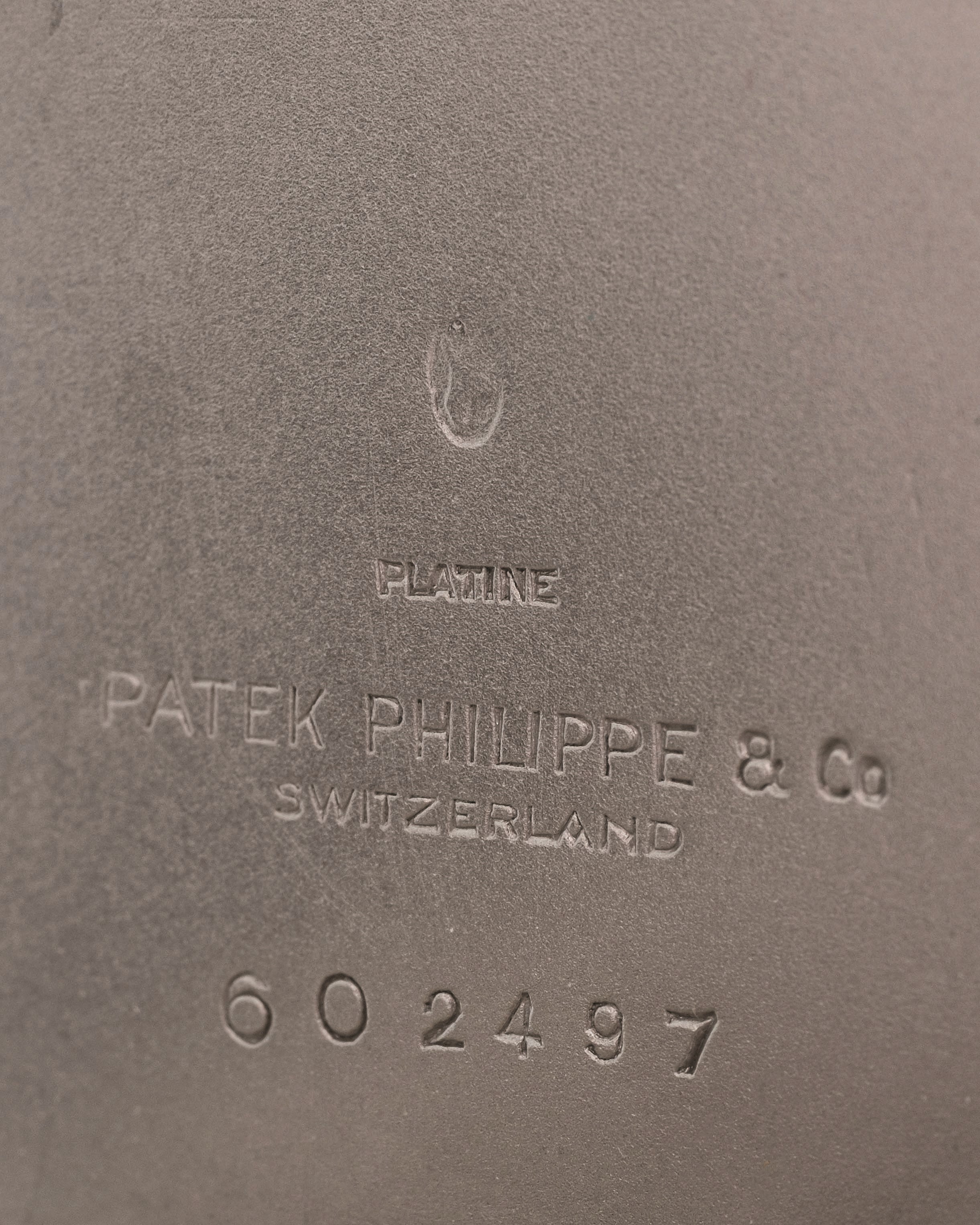 Patek Philippe - Tasca in platino 950 con quadrante argenté e numeri Breguet, circa 1930
