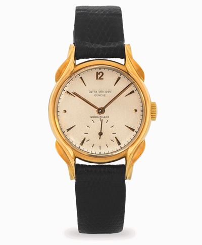 Calatrava Ref. 2431 Anse a Fiamma, Firmato "gobbi Milano" con Indici Applicati e Secondi al Sei, ...