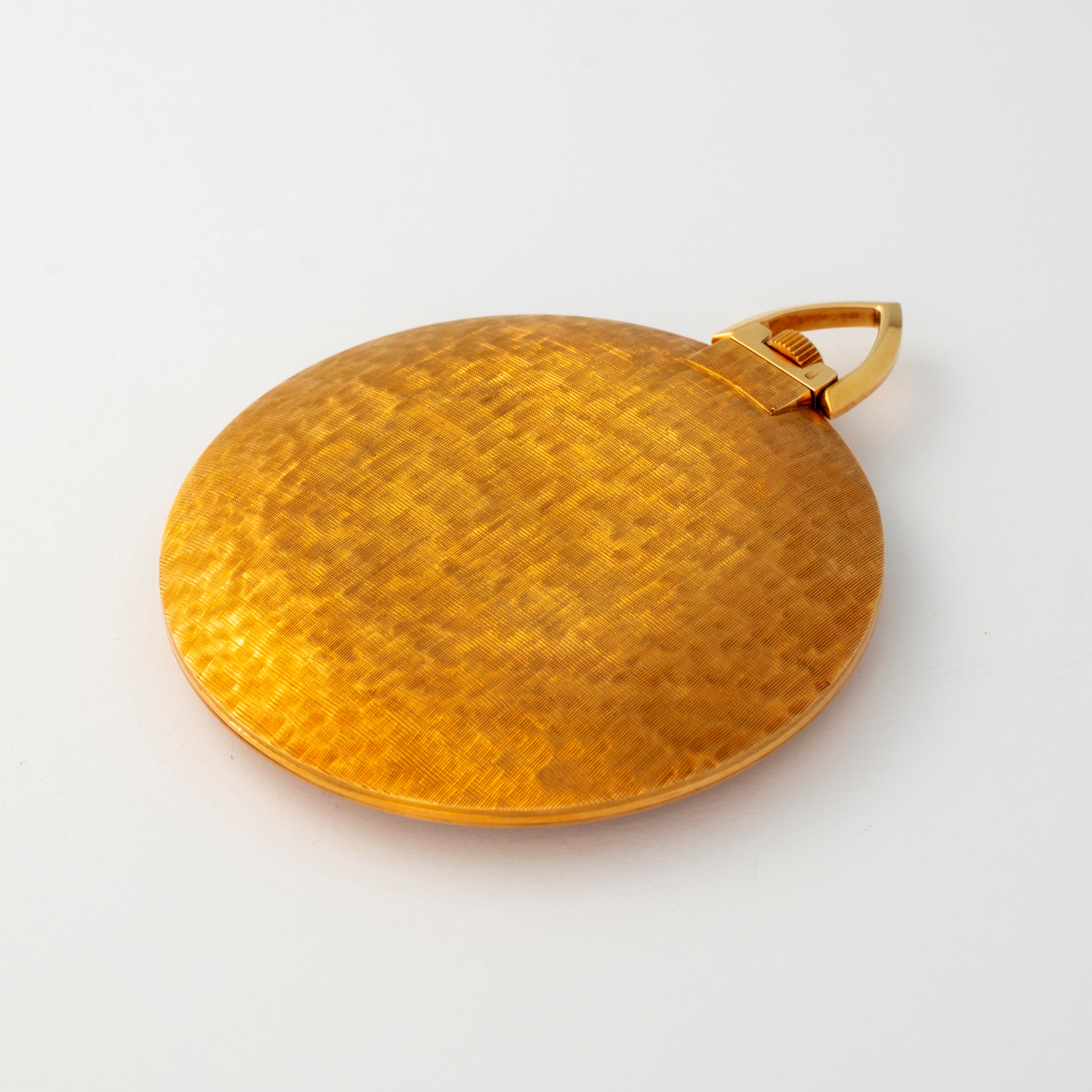 Vacheron & Constantin - Tasca 'Couteau', oro giallo 18k, quadrante argenté, circa 1960