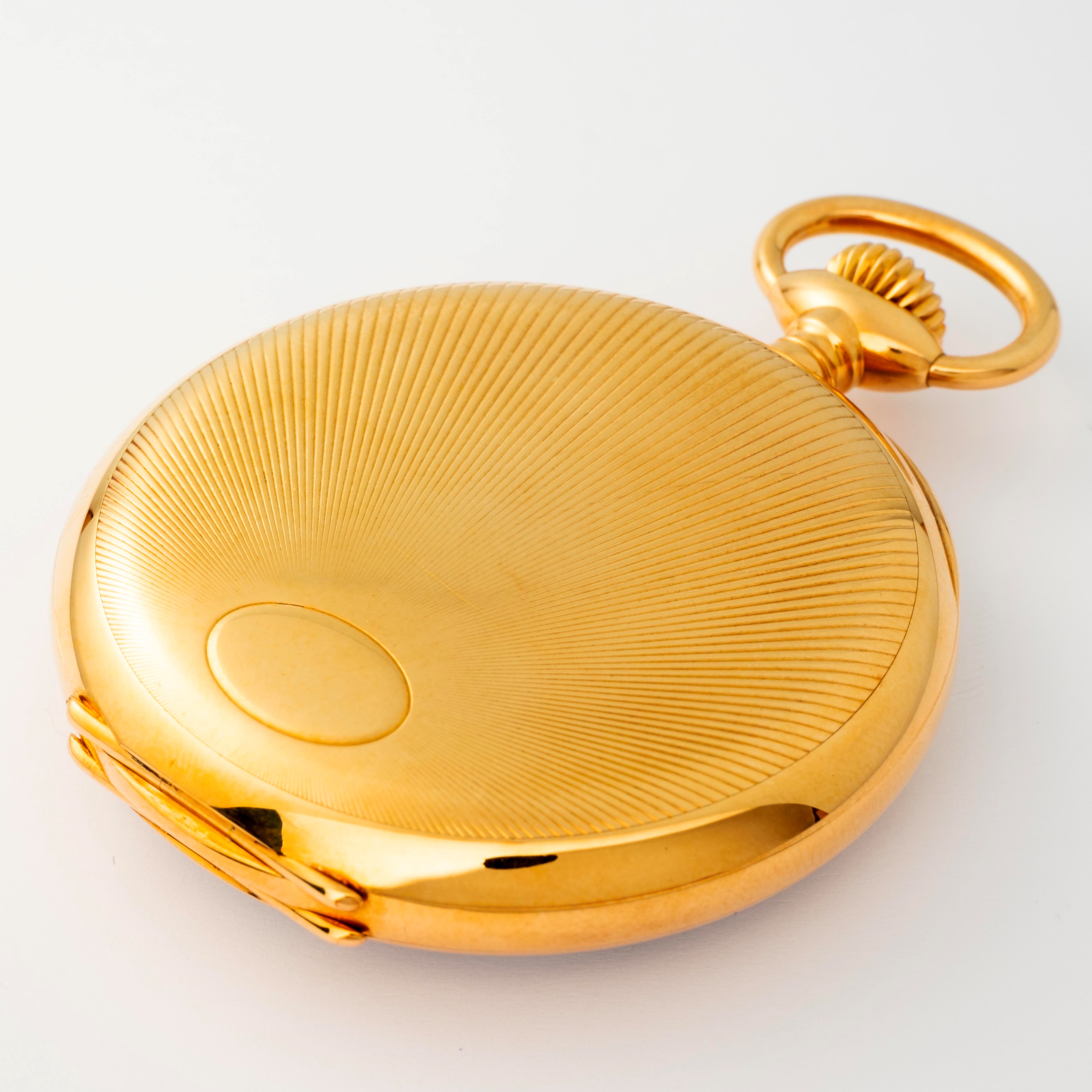 Vacheron & Constantin - Tasca Chronometre Royal in oro giallo 18k con quadrante in smalto bianco,...