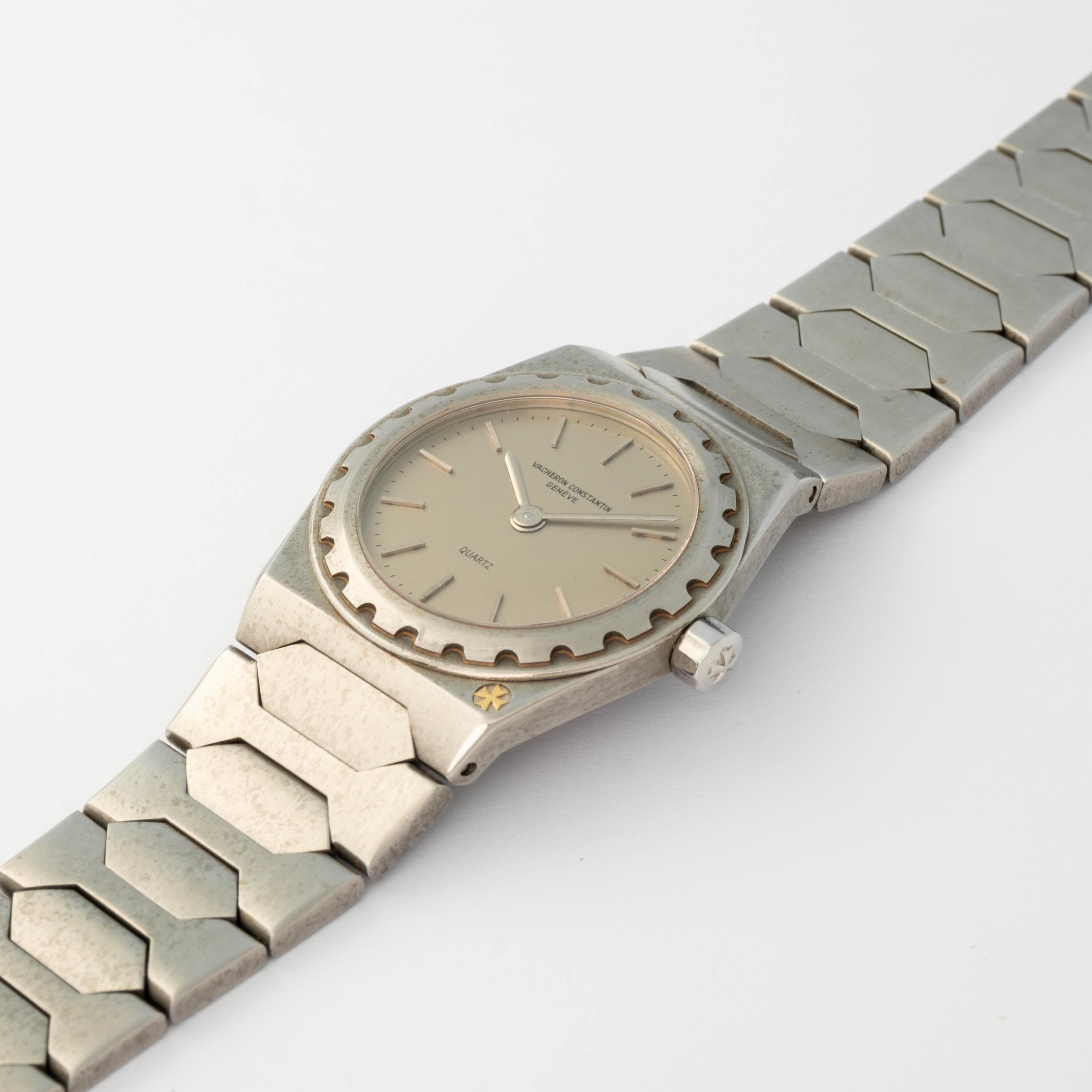 Vacheron & Constantin - Lady 222, acciaio, quadrante grigio, circa 1980