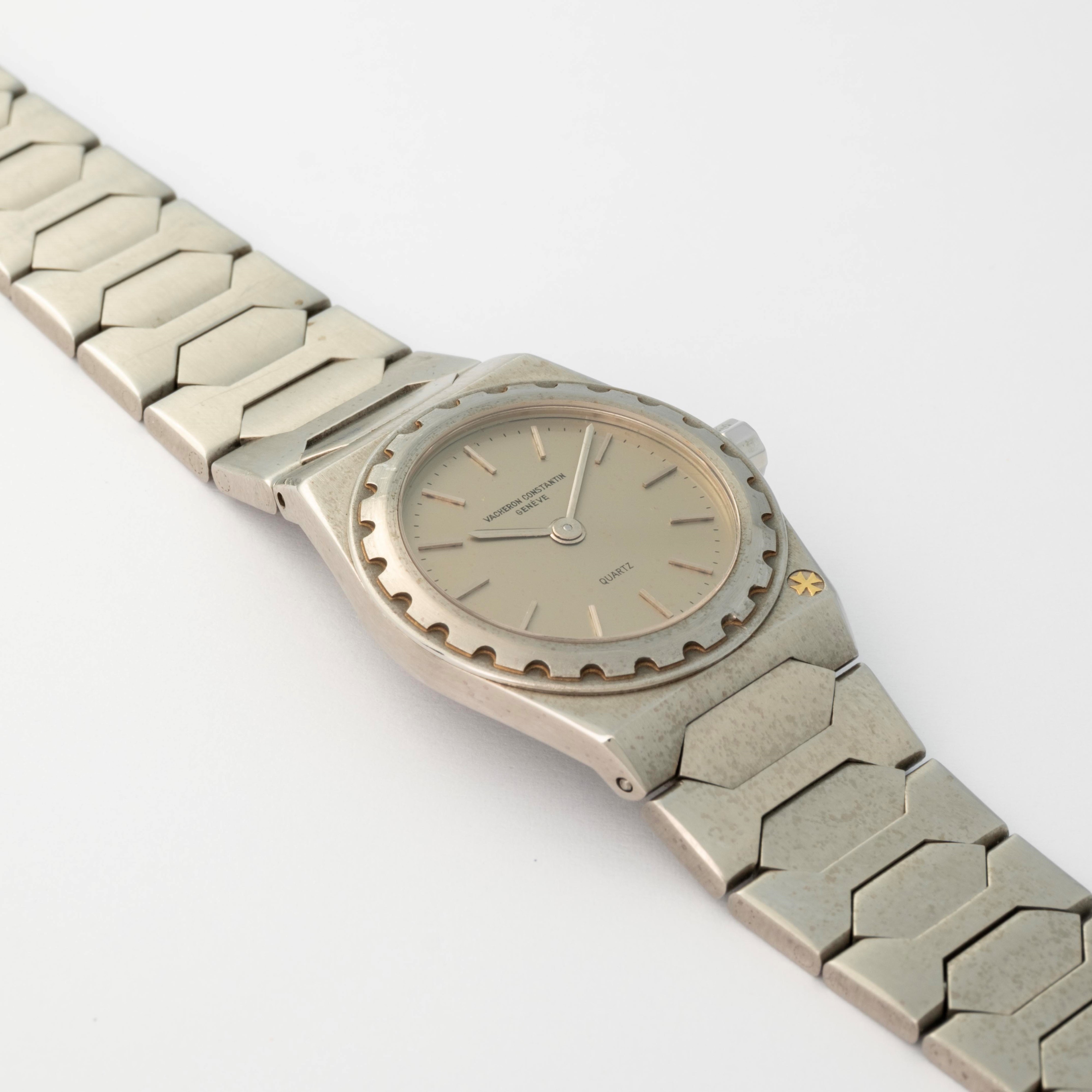 Vacheron & Constantin - Lady 222, acciaio, quadrante grigio, circa 1980