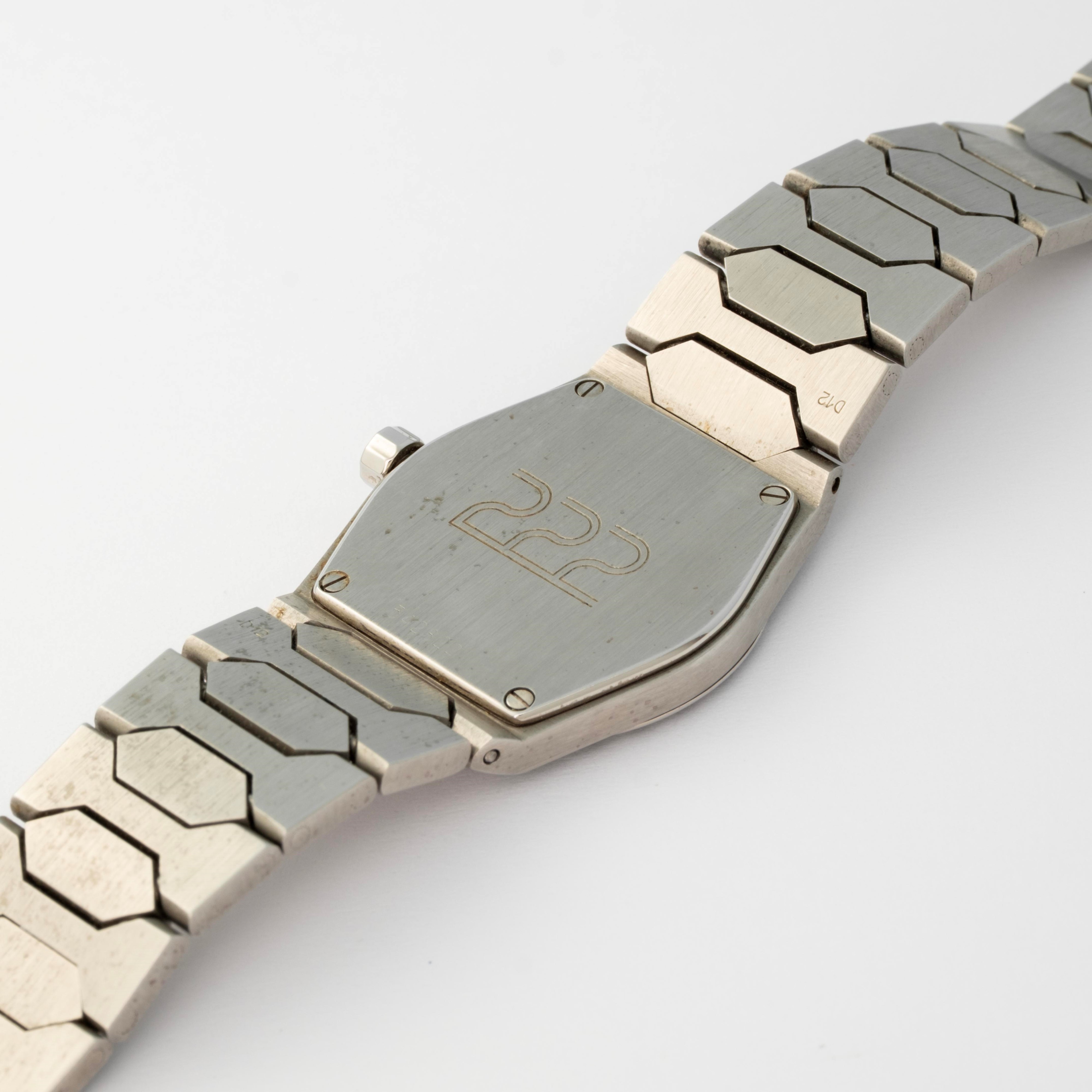 Vacheron & Constantin - Lady 222, acciaio, quadrante grigio, circa 1980