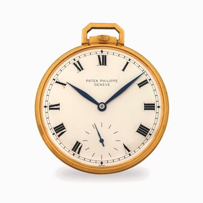 Tasca 600, oro giallo 18k con quadrante argenté