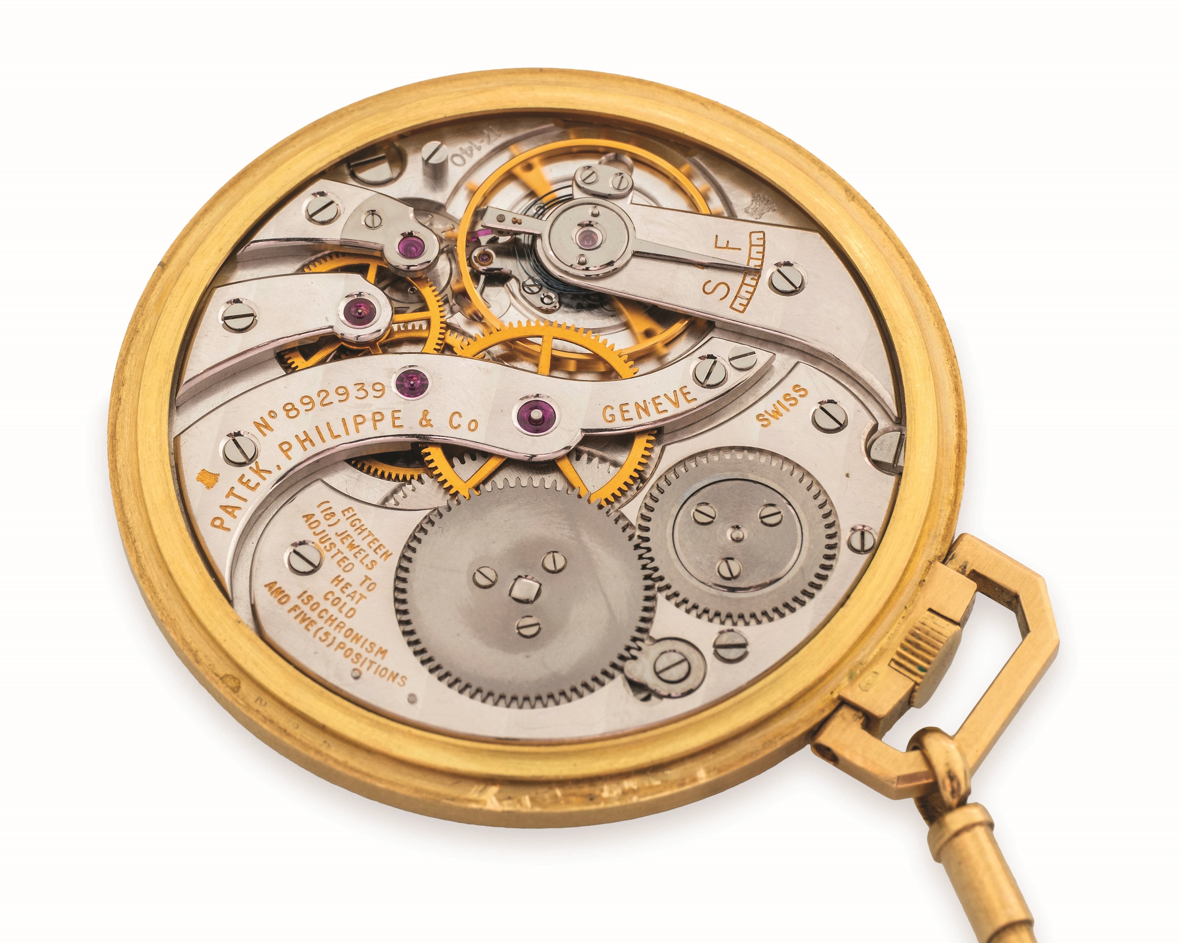 Patek Philippe - Tasca 600, oro giallo 18k con quadrante argenté