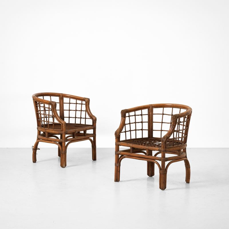 Due poltrone  - Asta Arredi del XX secolo - Cambi Casa d'Aste