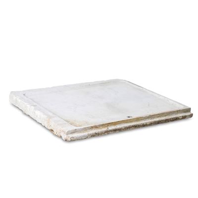 Grande lavandino in marmo, cm 79x69x7