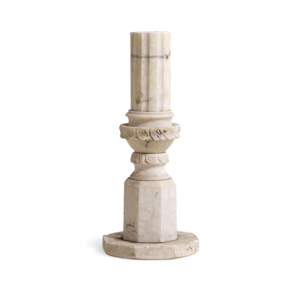 Mezza colonna in marmo