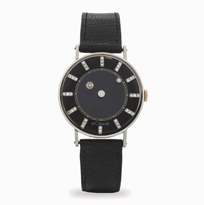 Orologio Misterioso in oro bianco 14k, circa 1960