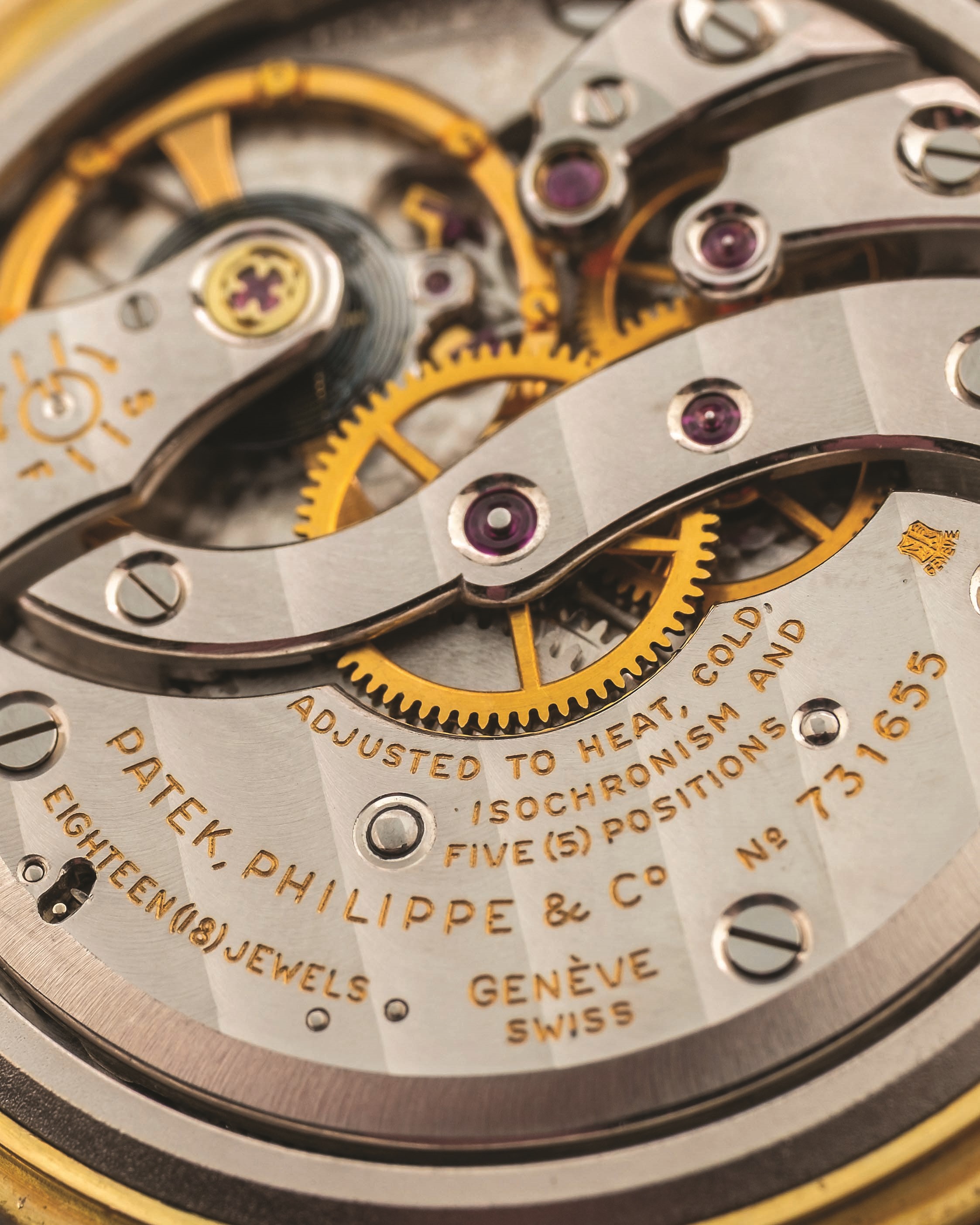 Patek Philippe - Calatrava in oro giallo 18k con quadrante argenté, circa 1960