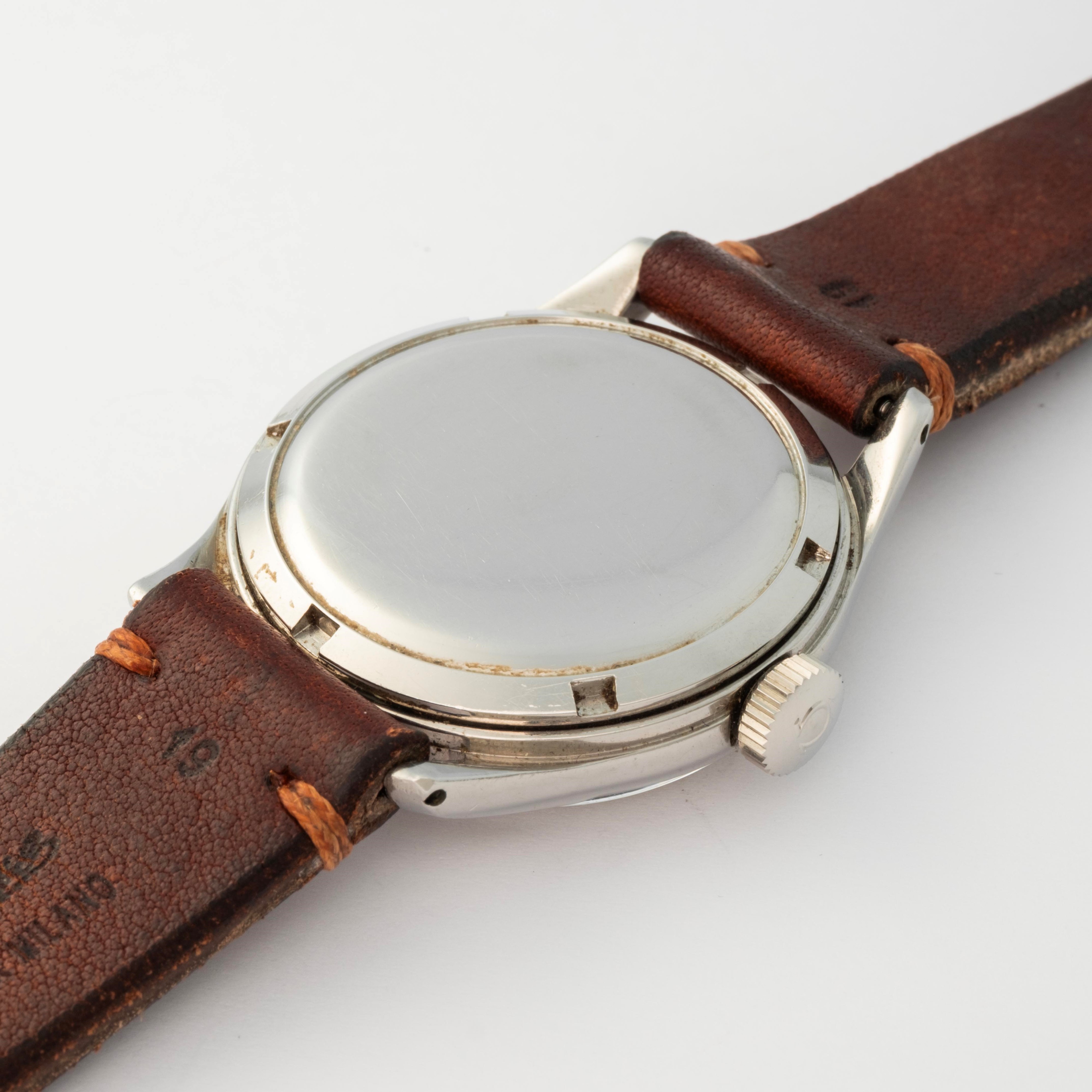 Omega - Orologio Solo Tempo con Quadrante Guilloché, circa 1952