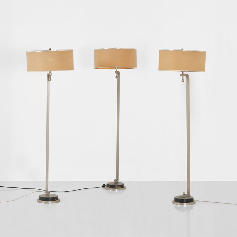 Tre lampade da terra  - Auction 20th-century furnishings - Cambi Casa d'Aste