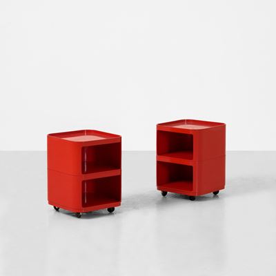 Due comodini mod. 4970, struttura in ABS