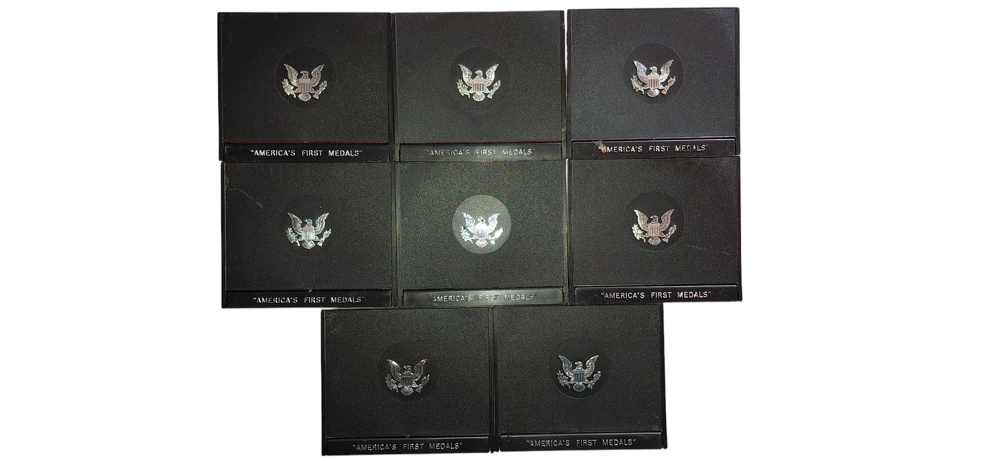 USA Mint, Lotto di 8 Medaglie Commemorative della Guerra Civile Americana