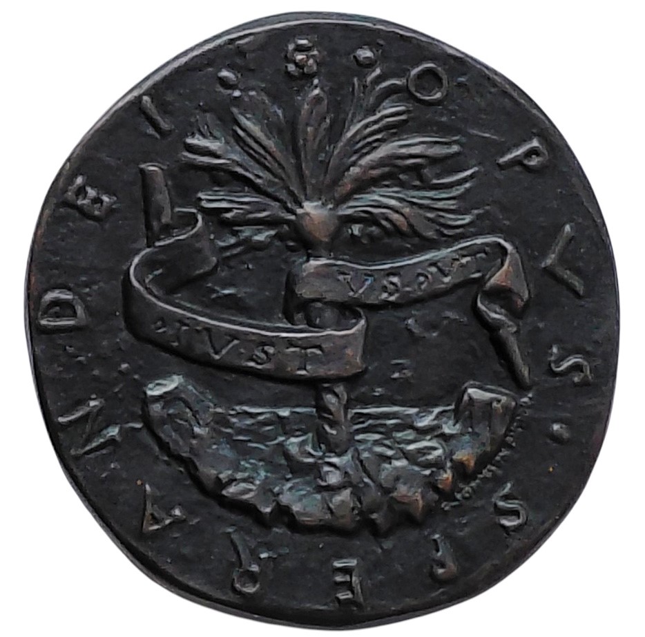Sperandio Savelli da Mantova, Medaglia commemorativa di Galeotto Manfredi, Signore di Faenza (144...