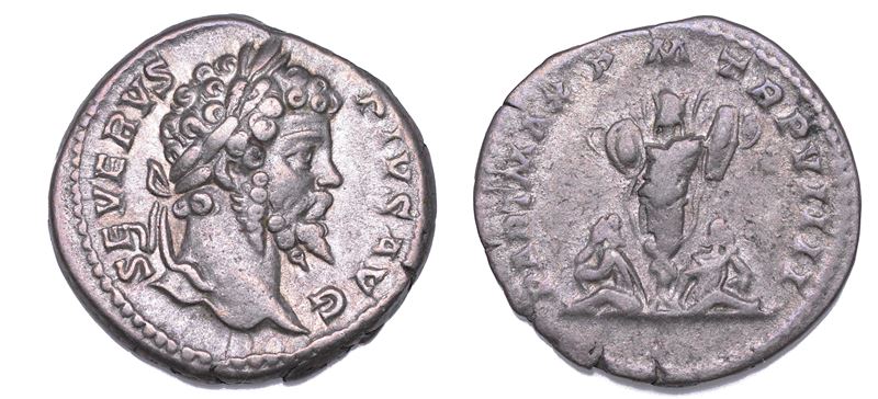 SHIPPING ONLY IN ITALY. SETTIMIO SEVERO, 193-211. Denario.  - Auction Light Numismatics - Cambi Casa d'Aste