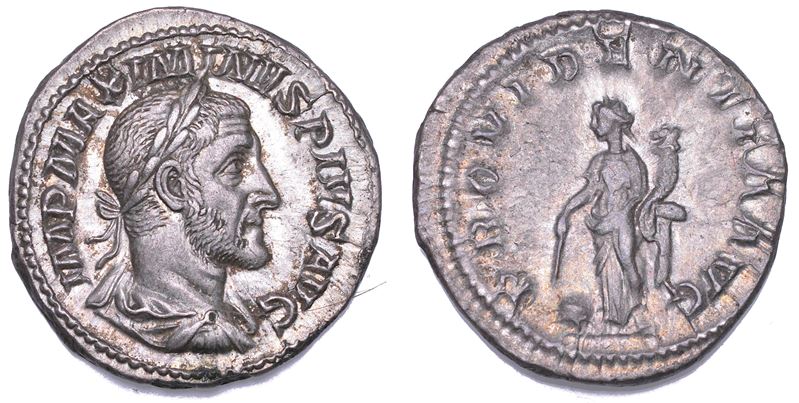 SHIPPING ONLY IN ITALY. MASSIMINO I, 235-238. Denario. Roma.  - Auction Light Numismatics - Cambi Casa d'Aste