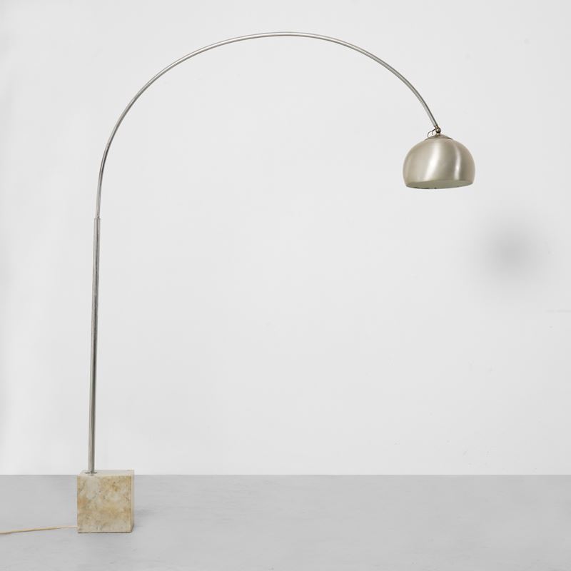 Lampada da terra ad arco  - Auction 20th-century furniture - Cambi Casa d'Aste