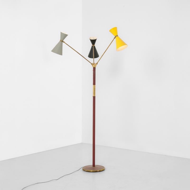 Lampada da terra  - Asta Arredi del XX secolo - Cambi Casa d'Aste