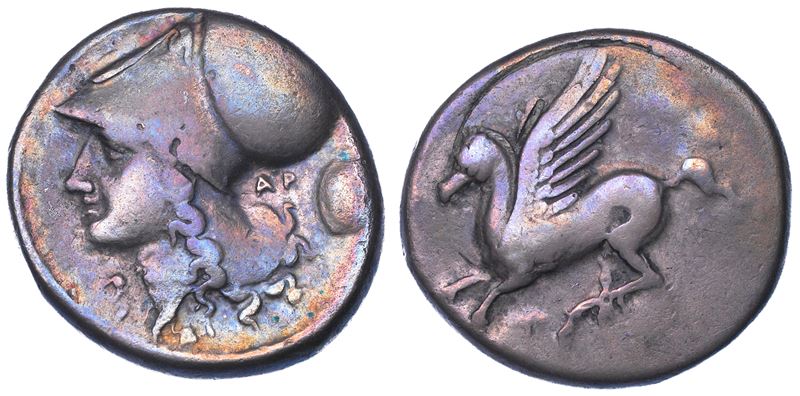 SHIPPING ONLY IN ITALY. CORINZIA - CORINTO. Statere, anni 330-280 a.C.  - Auction Light Numismatics - Cambi Casa d'Aste