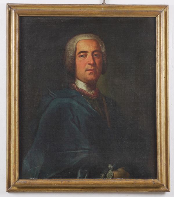 Scuola del XVIII secolo Ritratto virile