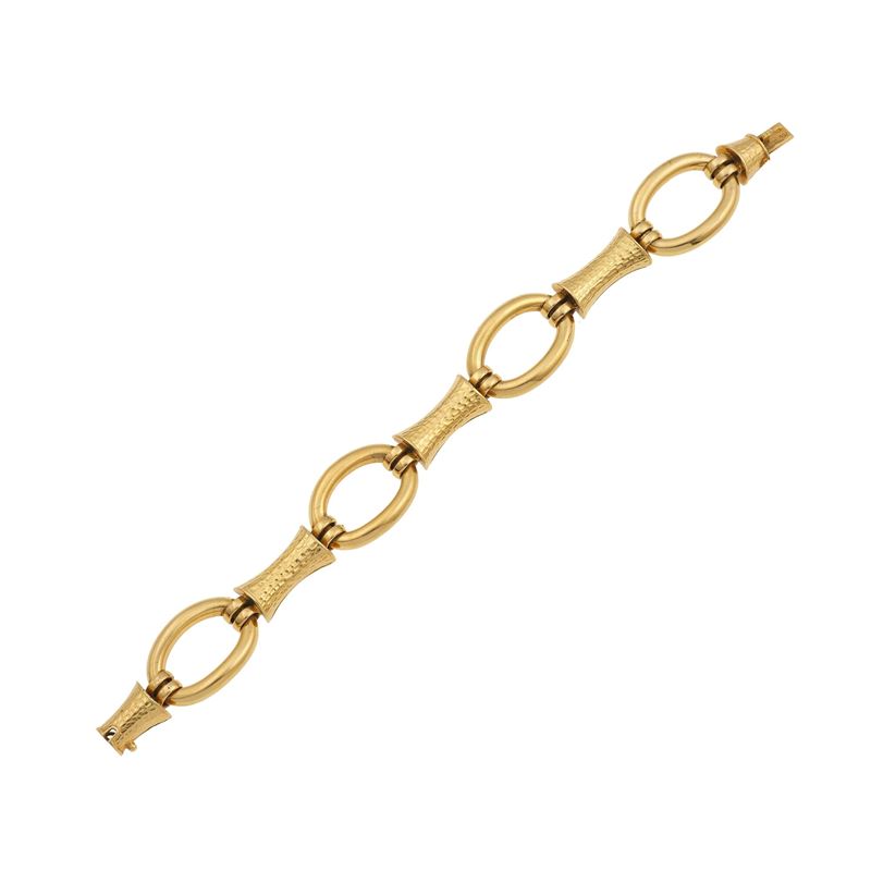 Gold bracelet  - Auction Fine Jewellery - Cambi Casa d'Aste