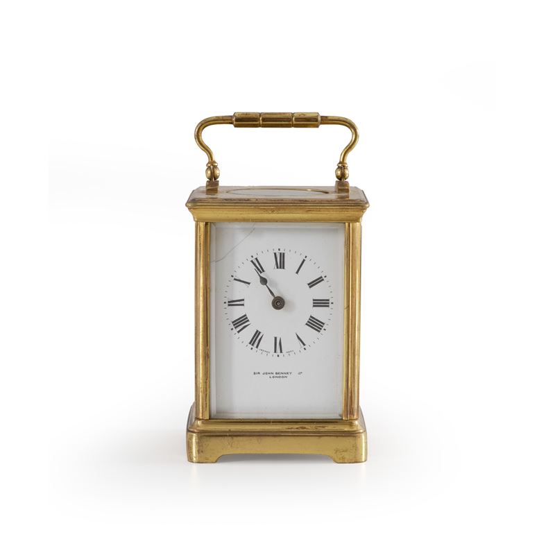 Orologio in bronzo dorato "Marescialla"  - Asta Antiquariato - Cambi Casa d'Aste