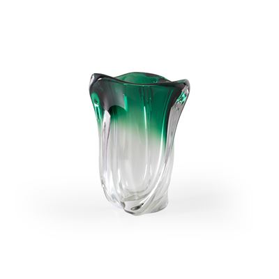Baccarat, Vaso in cristallo (cm 24×24×29)