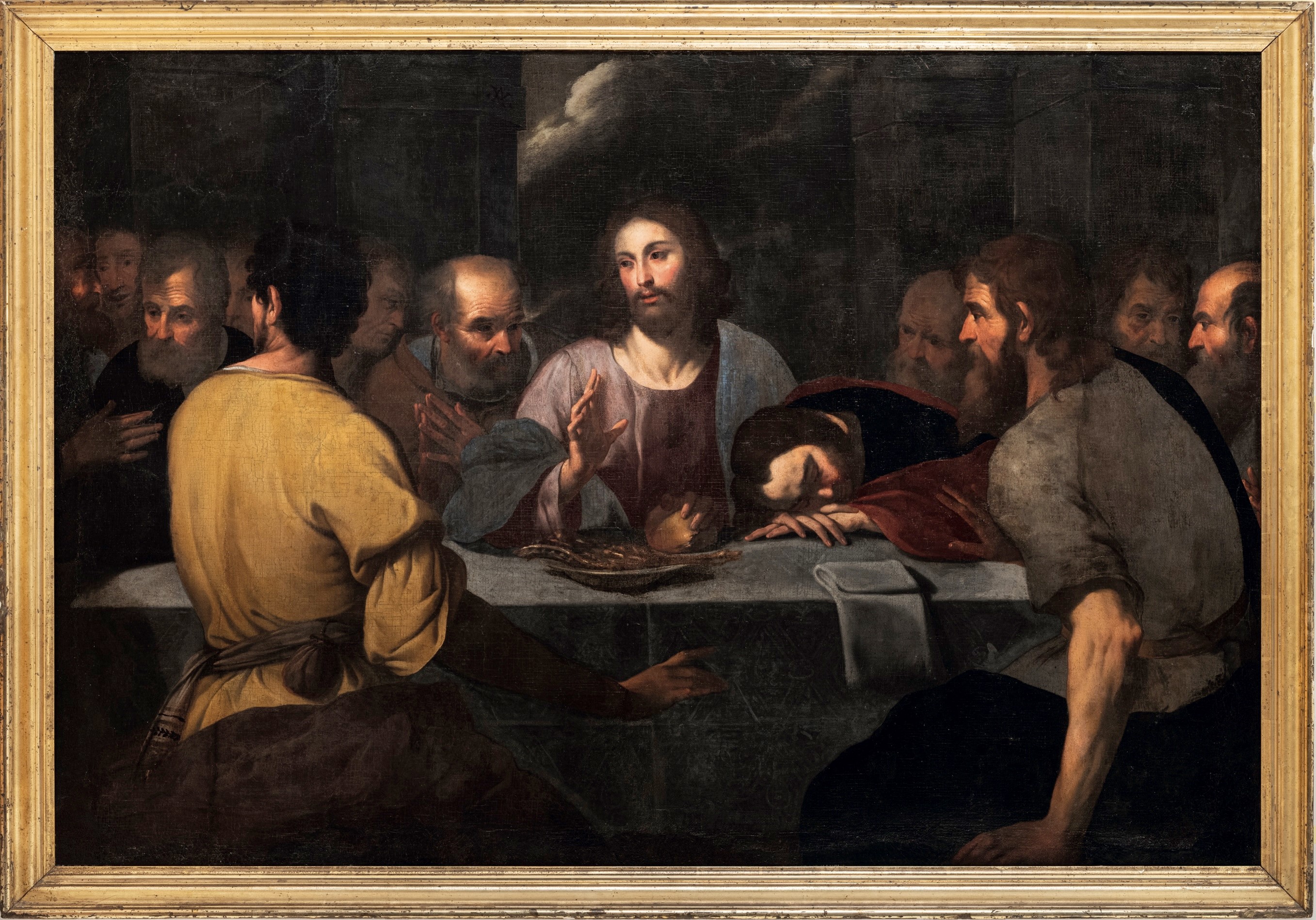 Andrea Vaccaro - Ultima Cena, olio su tela