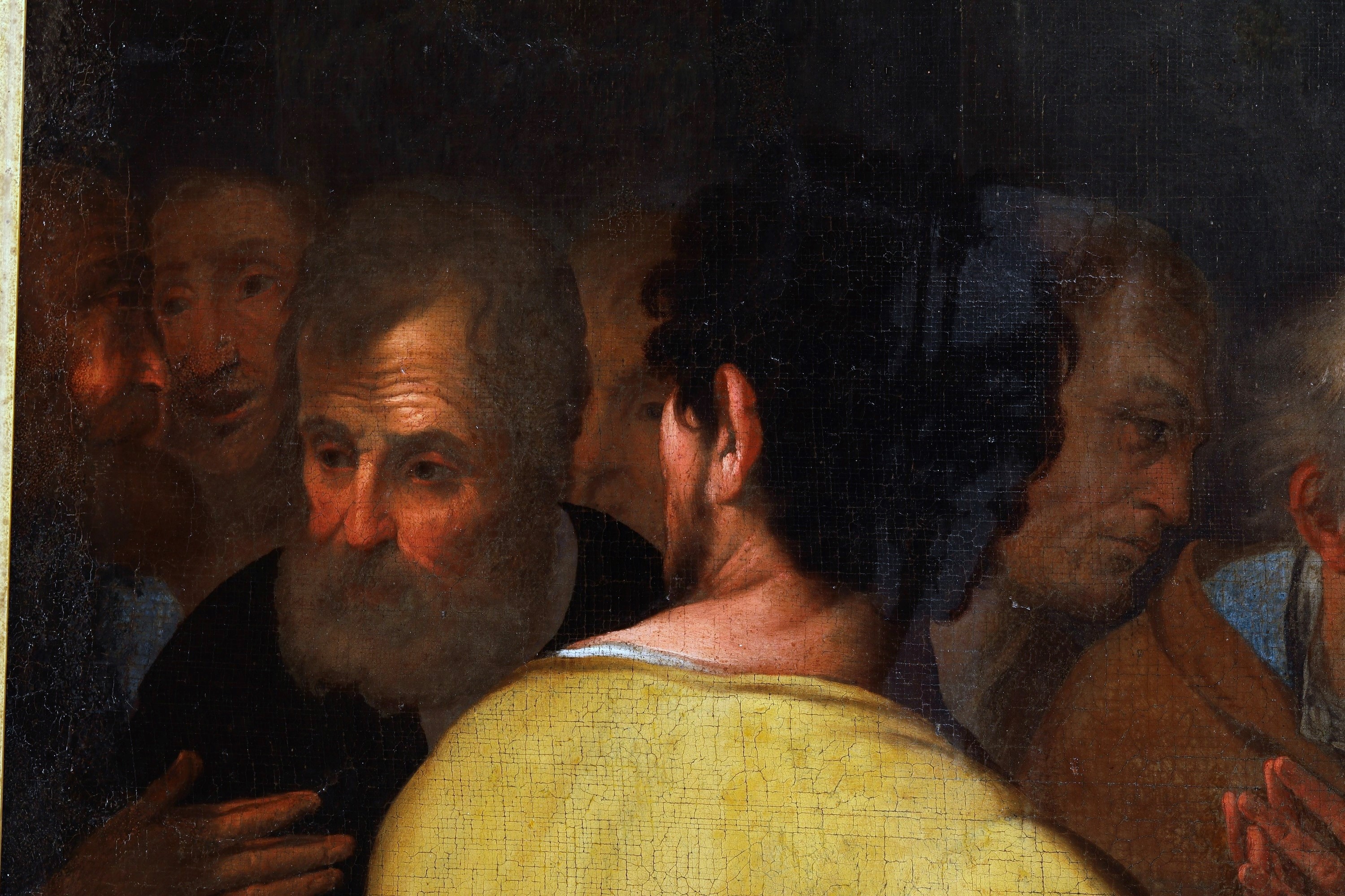Andrea Vaccaro - Ultima Cena, olio su tela