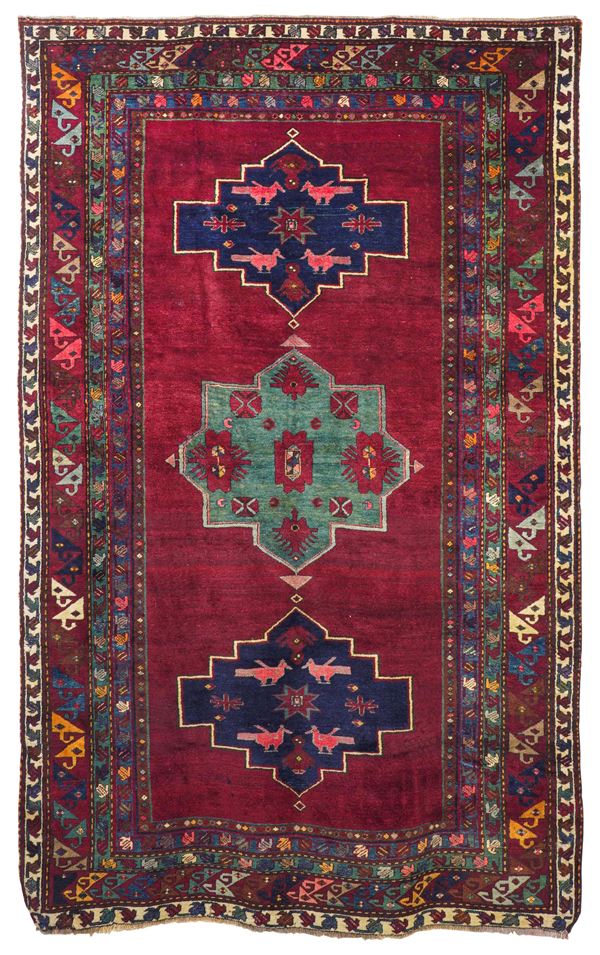 Tappeto Kazak, Caucaso fine XIX inizio XX secolo