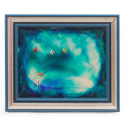 La Murrina, Vetro inciso raffigurante oceano (1993)
