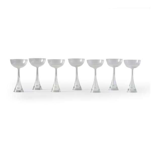 Sette coppe da champagne 