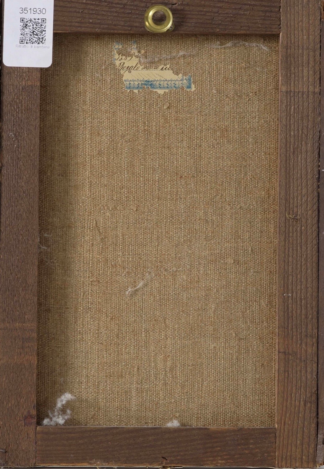 Stampa su Tela Ritratto di Bambina