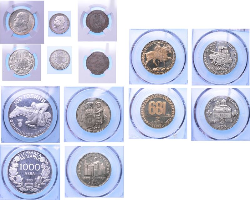 BULGARIA. Lotto di sette monete.  - Auction Light Numismatics - Cambi Casa d'Aste
